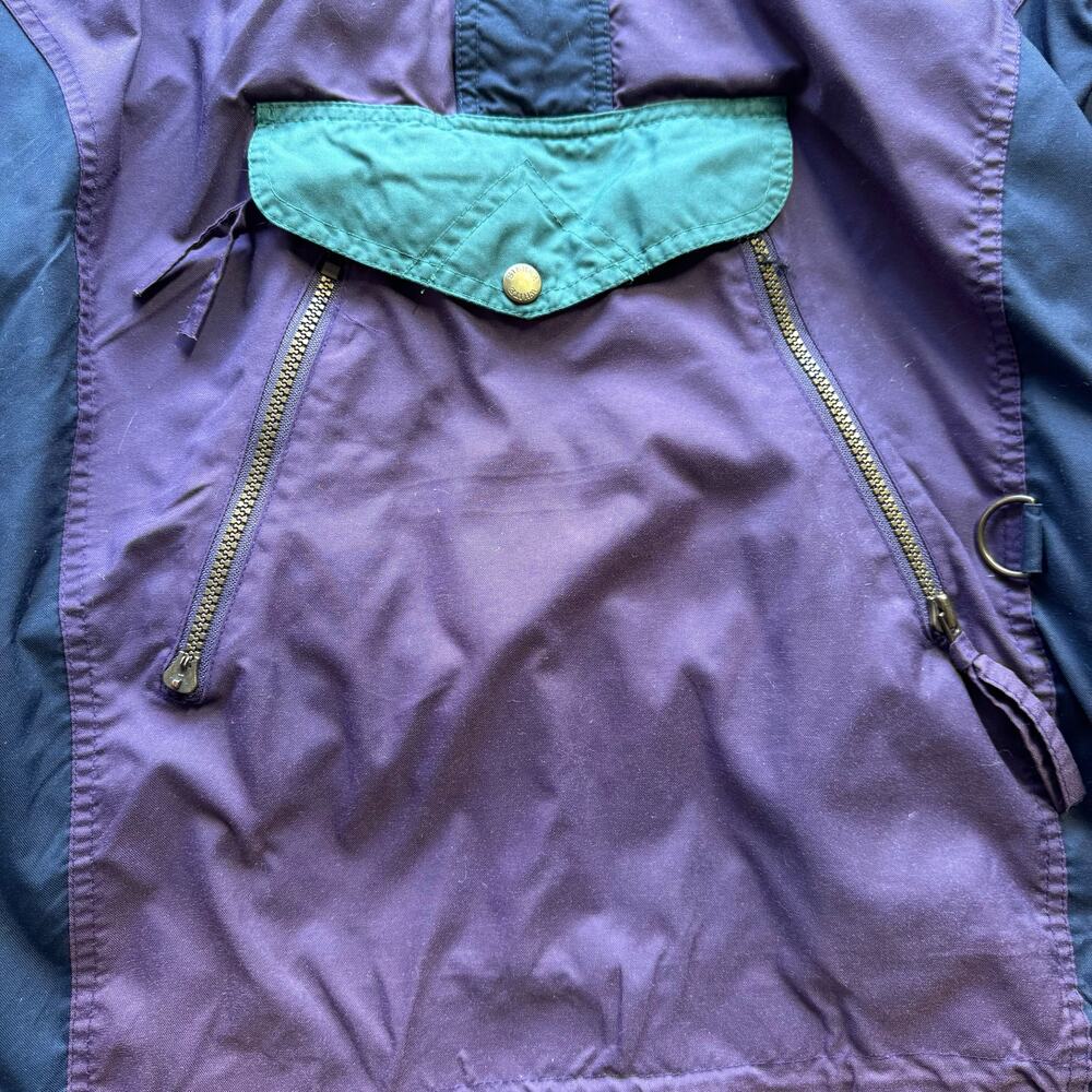 Vintage 80s/90s Ballistic by White Sierra Purple & Teal color Block Jacket — L - Picture 6 of 6